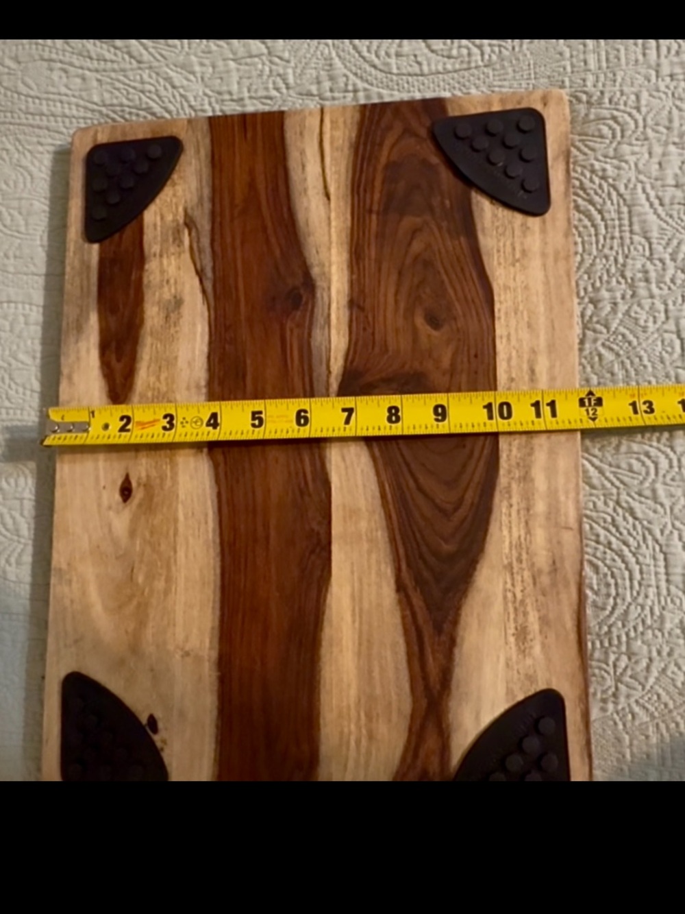 Architec Sheesham Gripperwood cutting board 12x16, used. - Picture 6 of 7